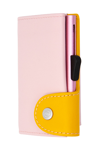 Bright Women Wallets Blush/ Saffron Rose Gold cardholder